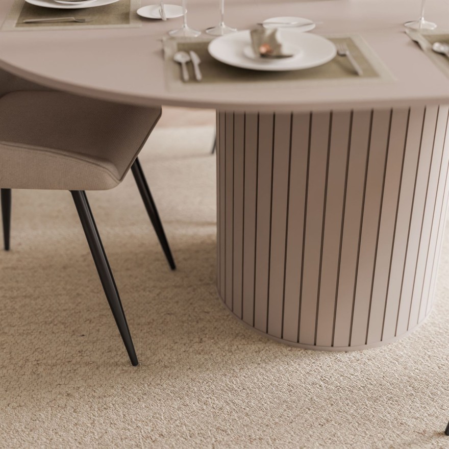 Esstisch ELODIE  mit vier Stühlen