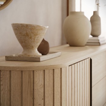 Kommode WILLOW 2D3S mit Schiebetüren