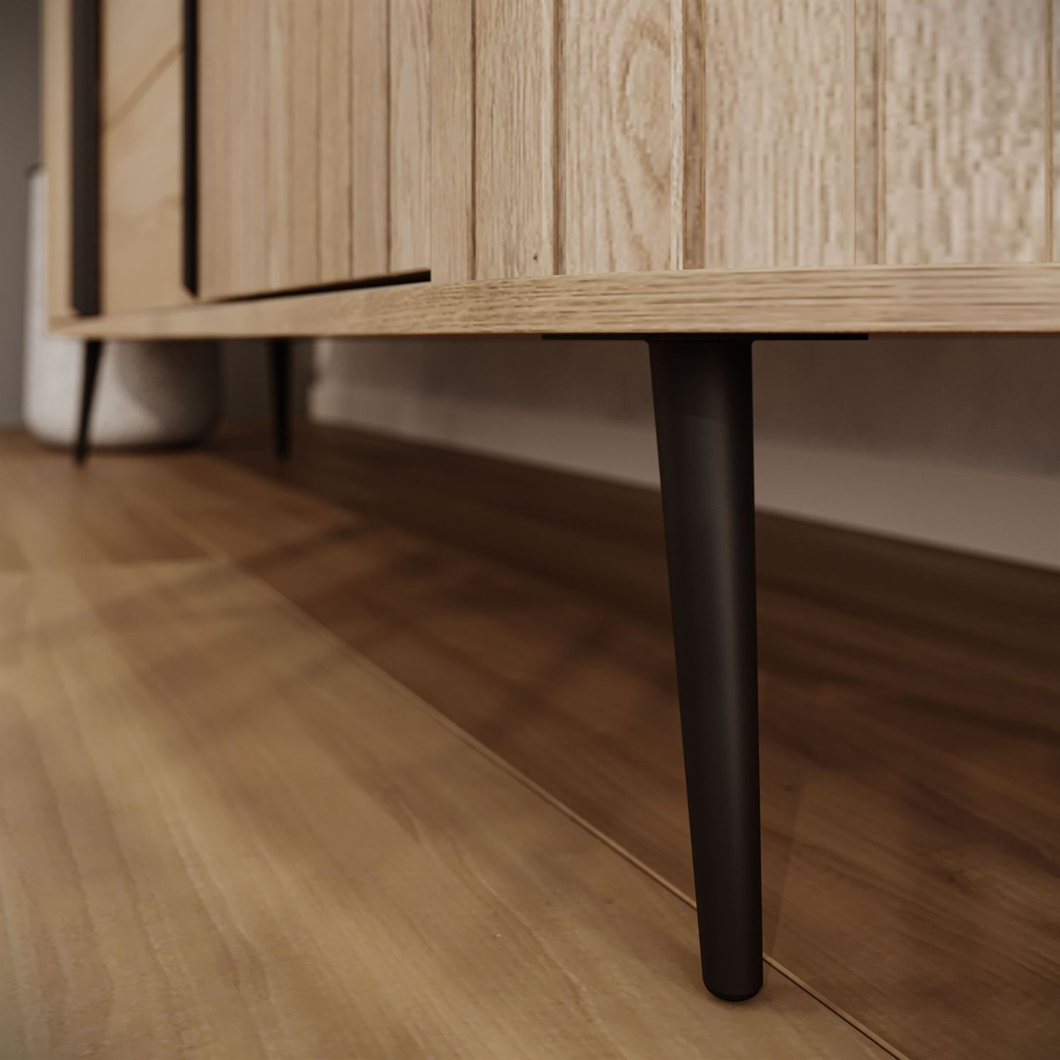 Kommode WILLOW 2D3S mit Schiebetüren