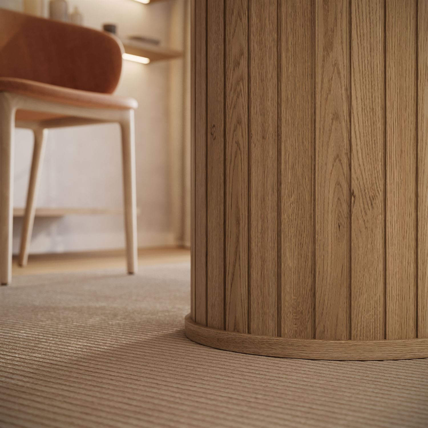 Ausziehbarer Tisch WILLOW 180–220 cm