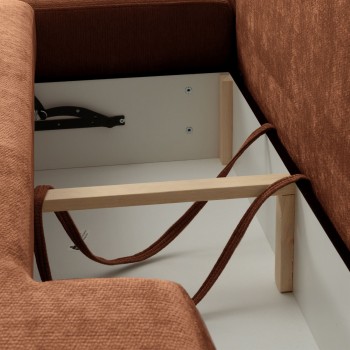 Ecksofa GOYA mit Schlaffunktion und Bettkasten