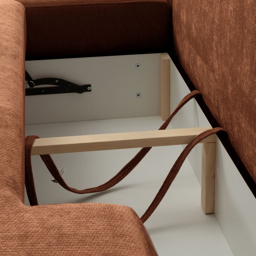 Ecksofa GOYA mit Schlaffunktion und Bettkasten