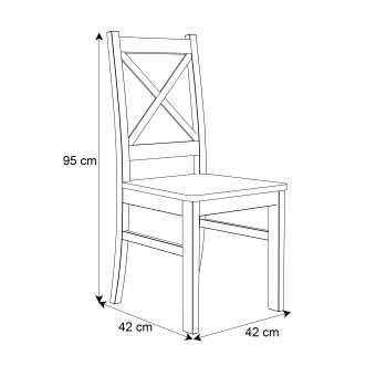 Hölzerstuhl OLEA KASZMIR