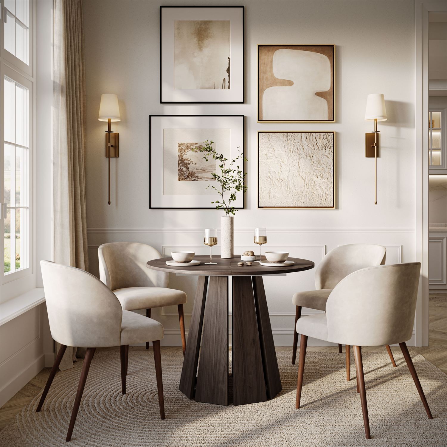 Ausziehbarer Esstisch SILVA