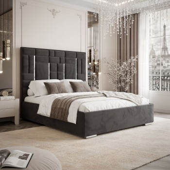 Polsterbett BRIGITTE SILVER...