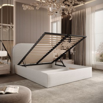 Polsterbett OLIMPIA mit Bettkasten