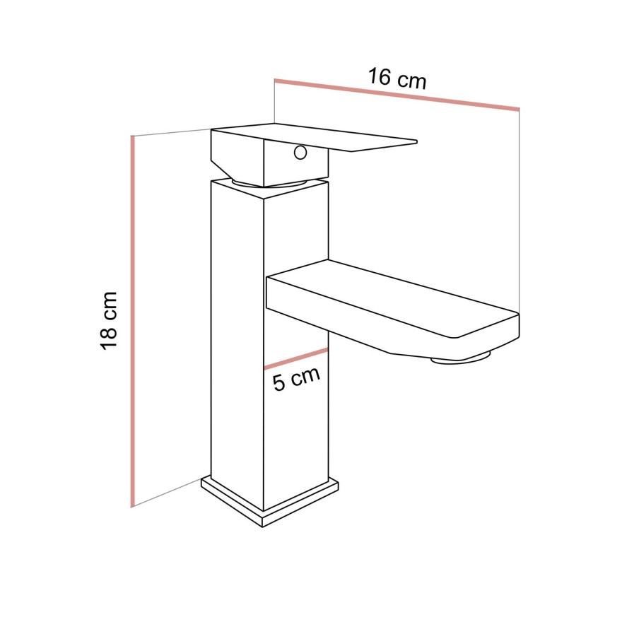 Badezimmerschrank LUMIRE III