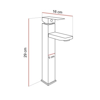 Badezimmerschrank LUMIRE IV LOFT