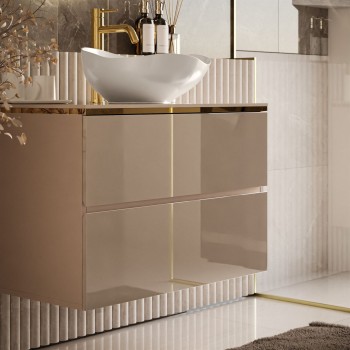 Badezimmerschrank AURORA KASCHMIR GOLD
