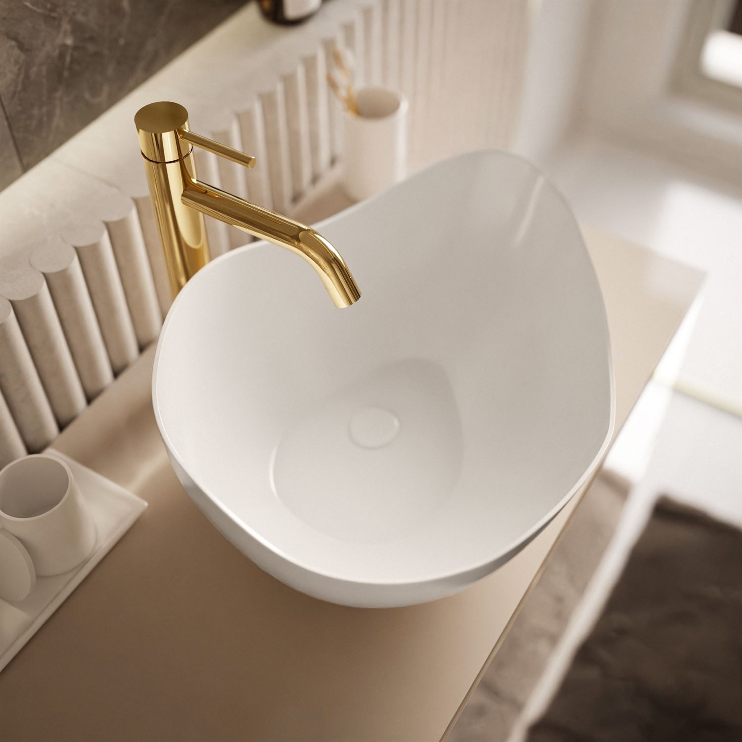 Badezimmerschrank AURORA KASCHMIR GOLD