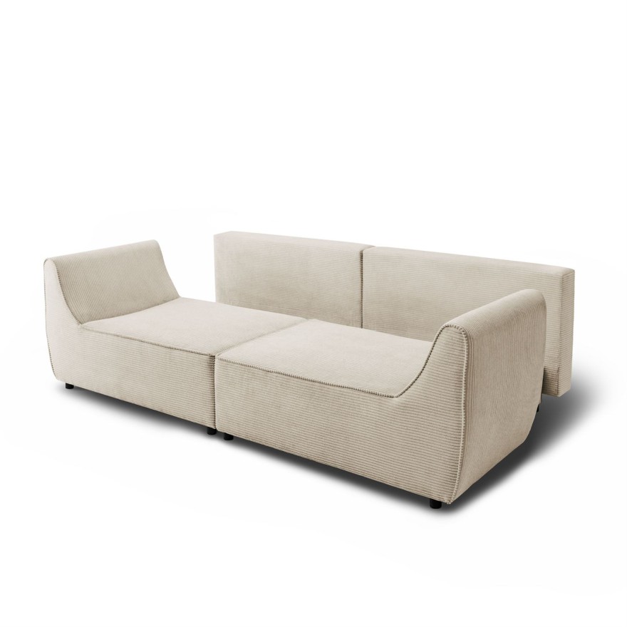 Zweisitzer Sofa ASPEN mit Schlaffunktion