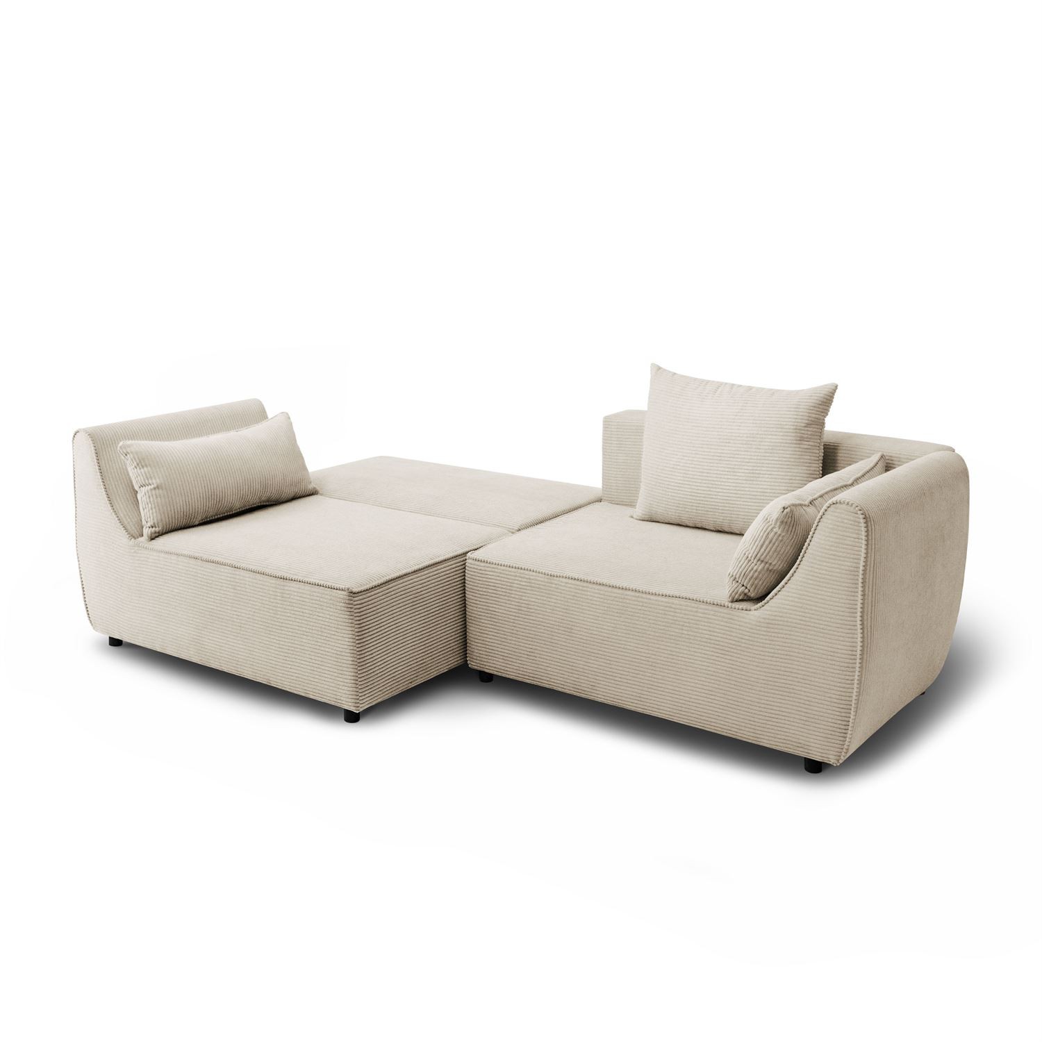 Zweisitzer Sofa ASPEN mit Schlaffunktion