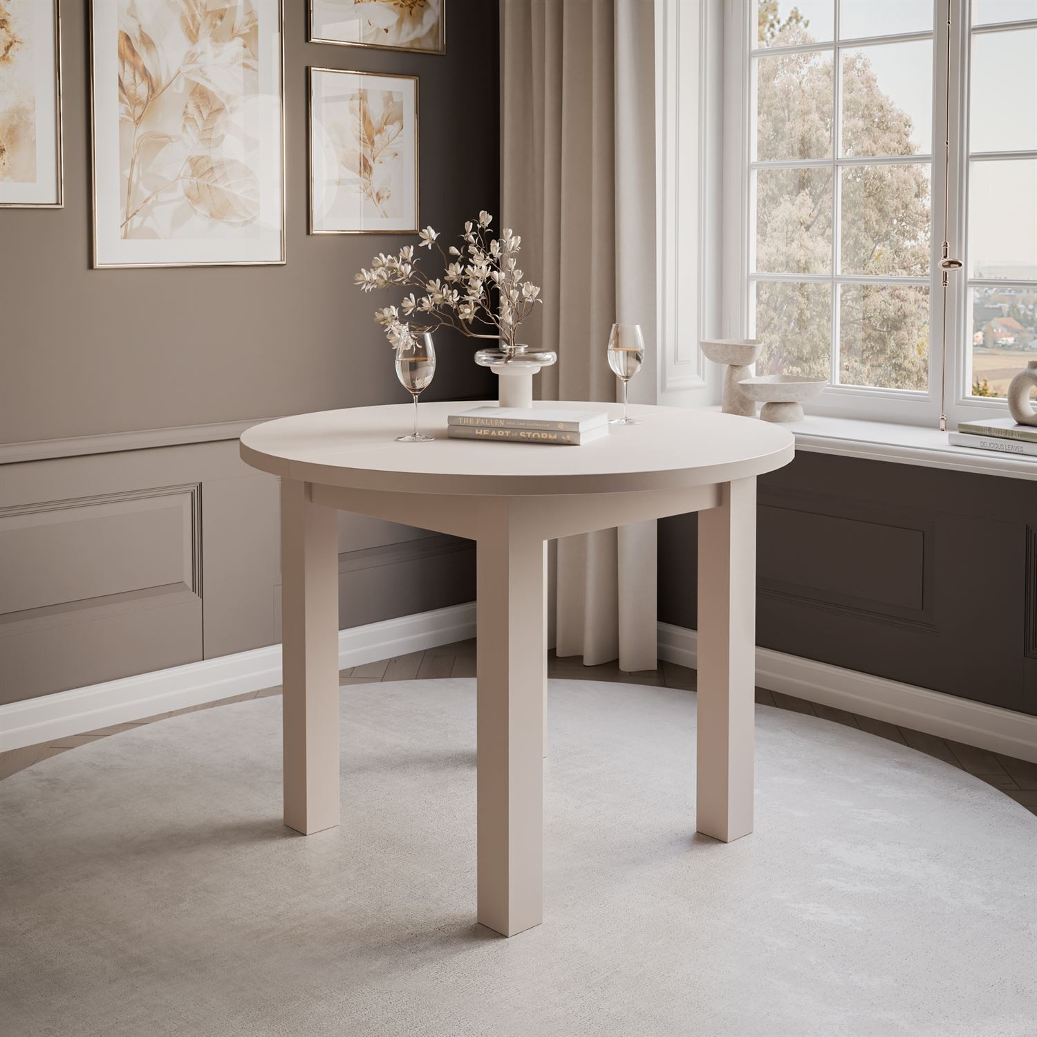 Runder Esstisch OLEA KASCHMIR