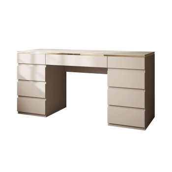 Schreibtisch AURORA DOUBLE KASZMIR mit Schubladen