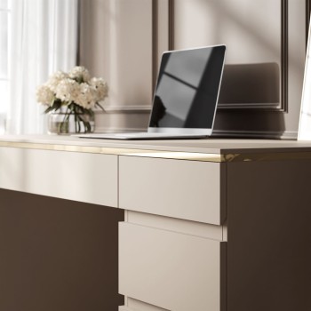 Schreibtisch AURORA DOUBLE KASZMIR mit Schubladen