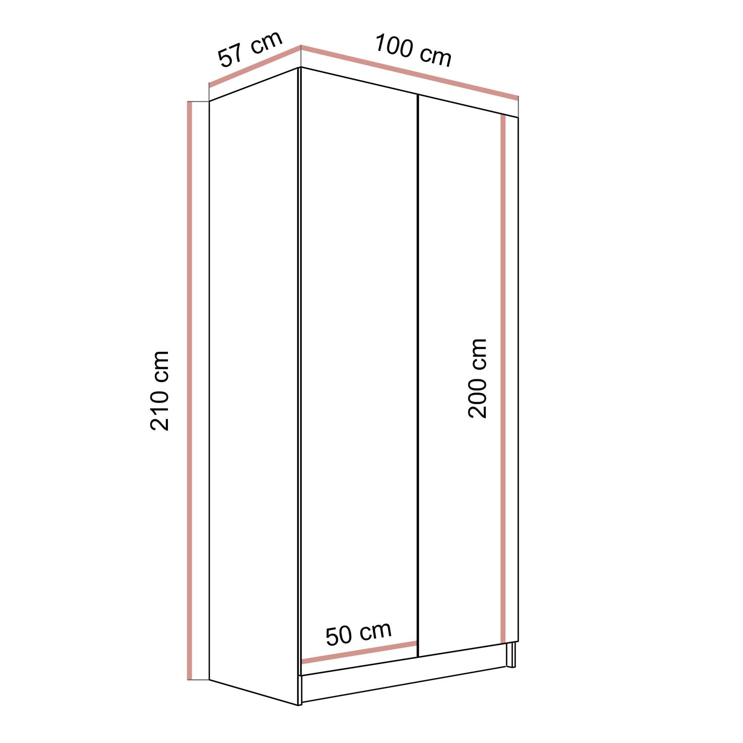Kippschrank AUREL KASCHMIR 2D