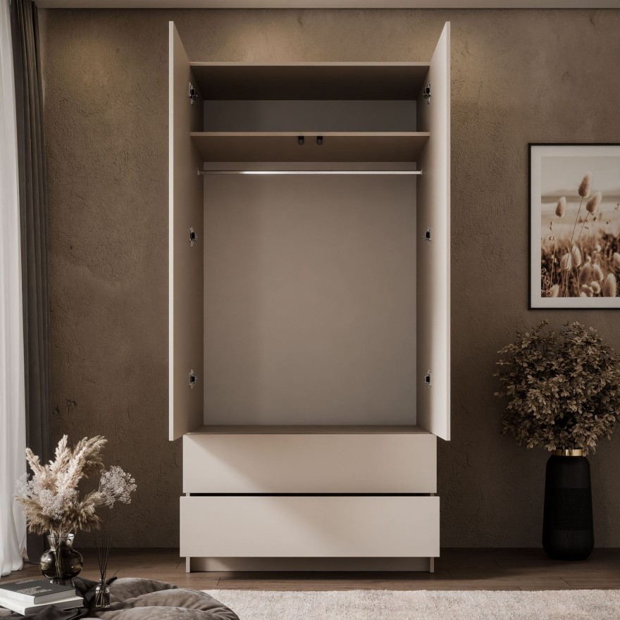 Kippschrank AUREL KASCHMIR 2D2S mit Schubladen