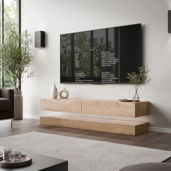 TV-Schrank SKY 140 cm mit LED-Beleuchtung