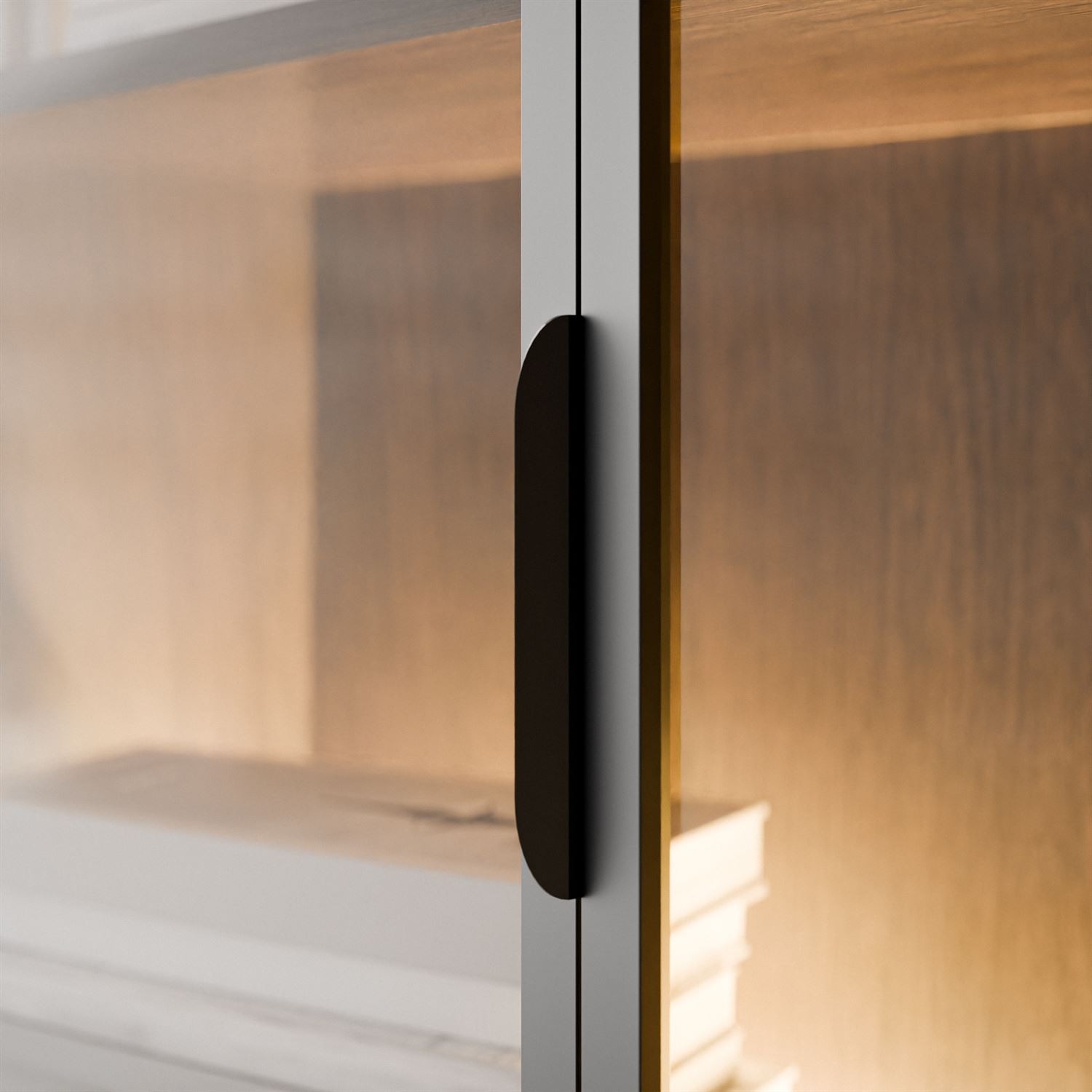 Vitrine LINEA LOFT mit LED-Beleuchtung