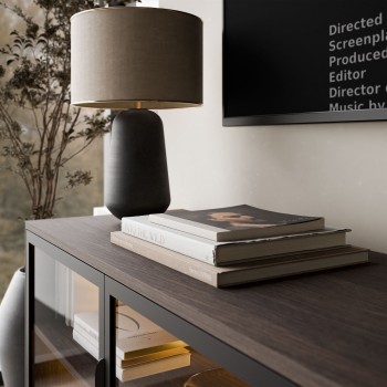 TV-Schrank LINEA LOFT mit LED-Beleuchtung