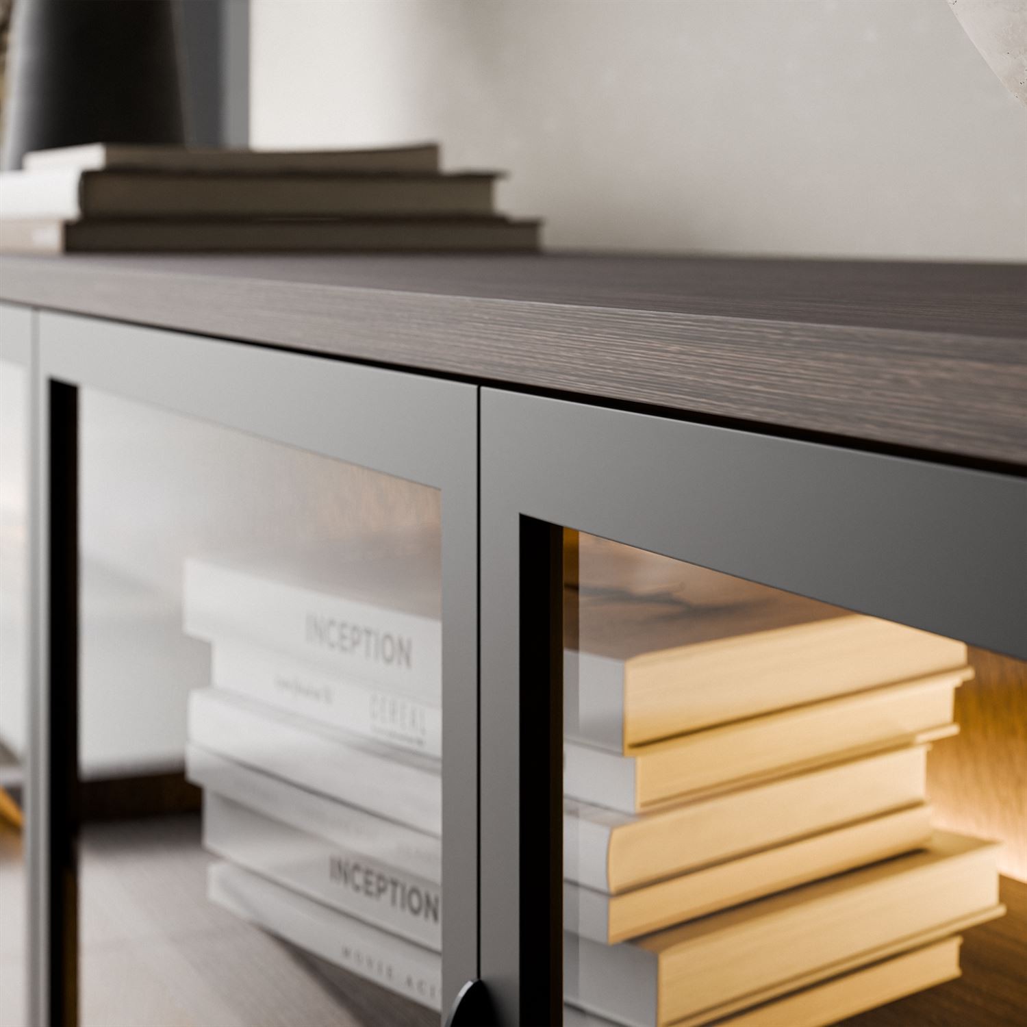 TV-Schrank LINEA LOFT mit LED-Beleuchtung