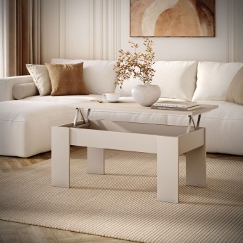 Ausklappbarer Couchtisch...