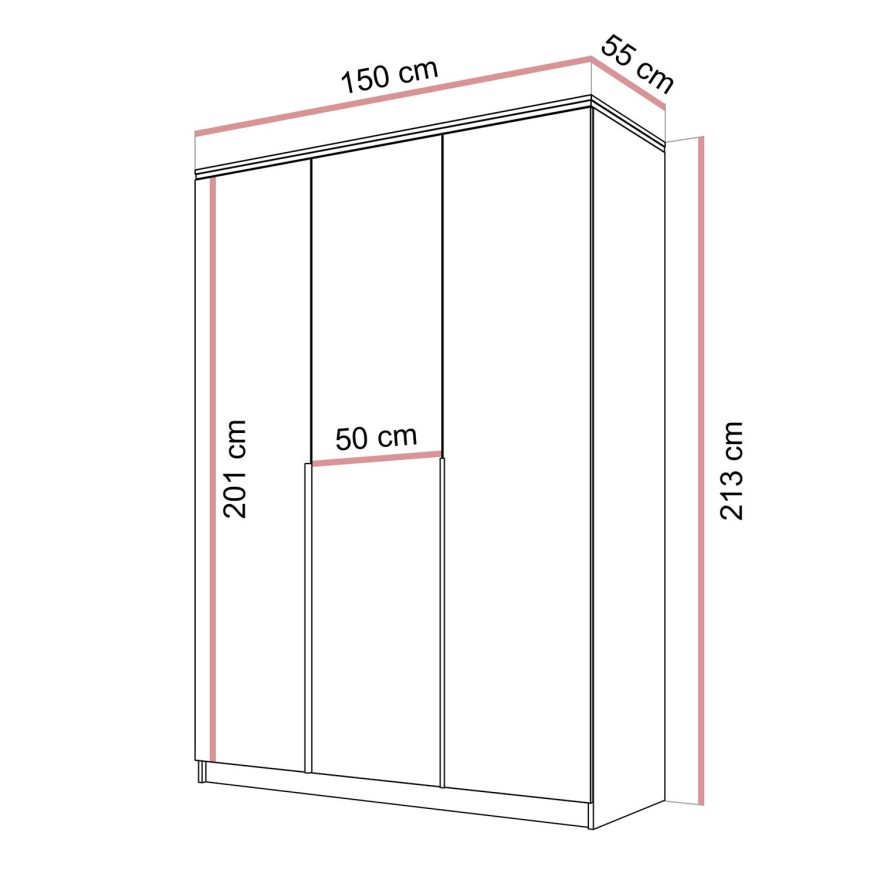 Kippschrank AURORA KASCHMIR 3D