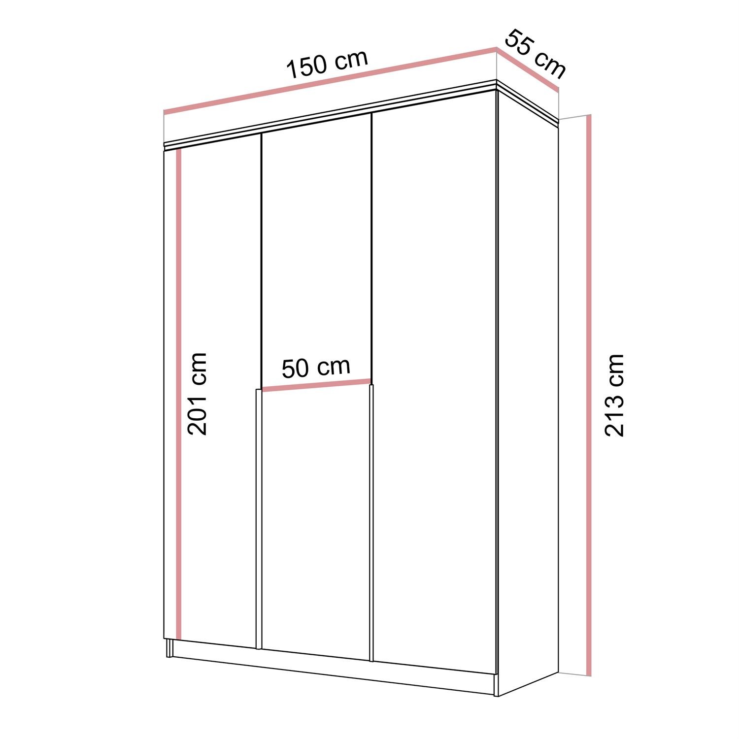Kippschrank AURORA KASCHMIR 3D