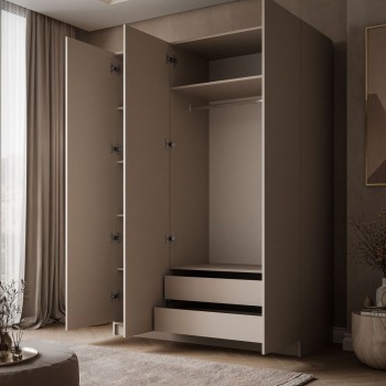 Kleiderschrank AUREL KASCHMIR 3D