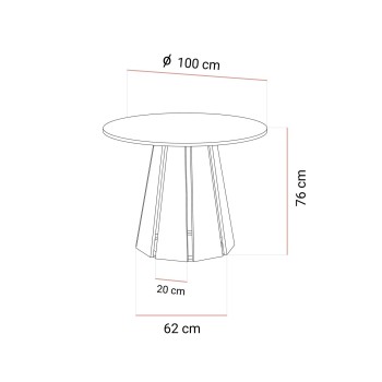 Moderner Esstisch SILVA