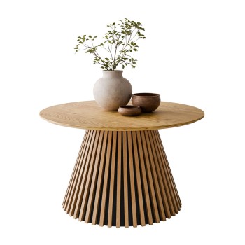 Couchtisch MISTY mit Lamellenfuß