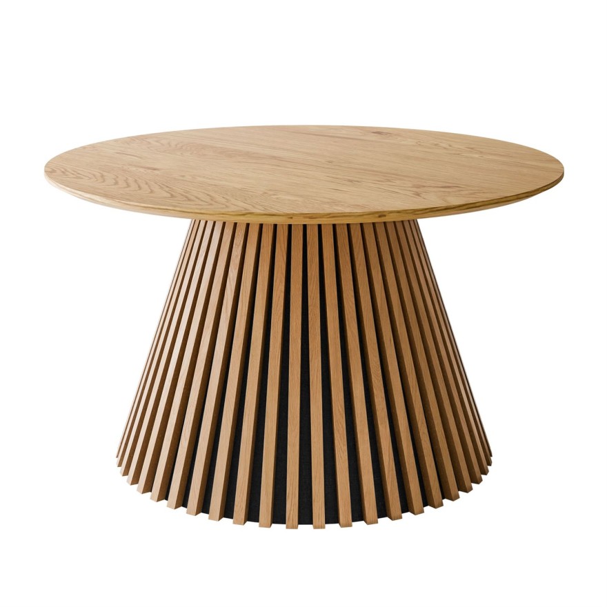 Couchtisch MISTY mit Lamellenfuß