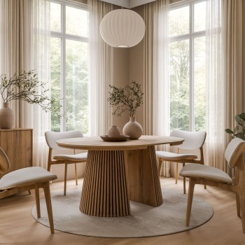 Ausziehbarer Esstisch MISTIC 120–200 cm