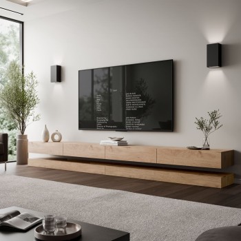 TV-Schrank SKY 280 cm mit LED-Beleuchtung