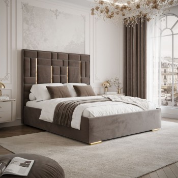 Polsterbett BRIGITTE GOLD...