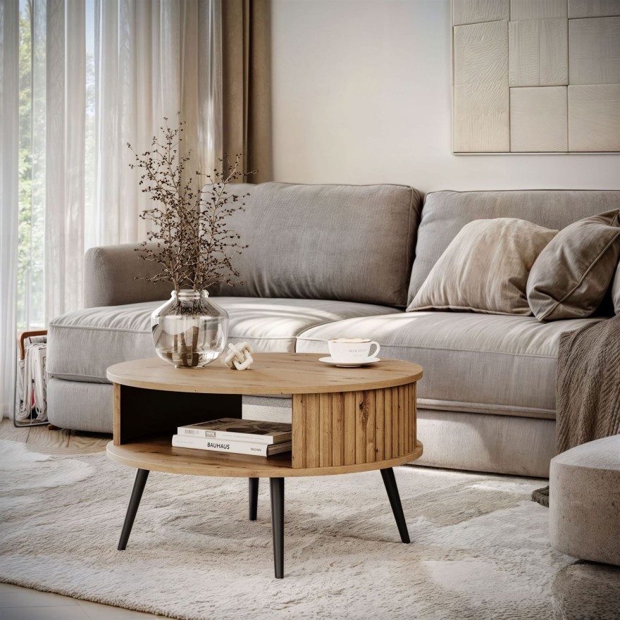 Runder Couchtisch IVY