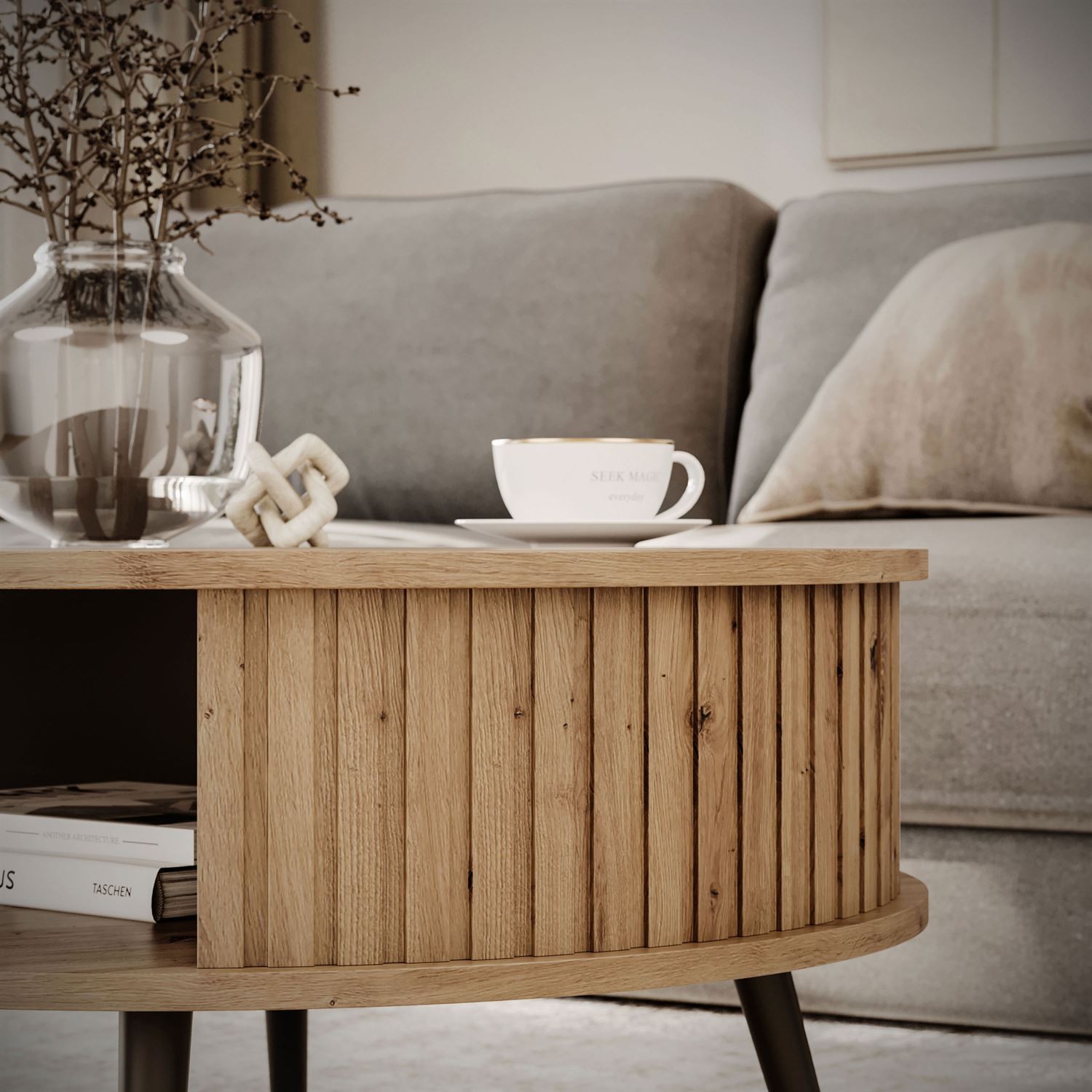 Runder Couchtisch IVY