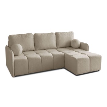 Ausziehbares Ecksofa GAMMA mit Schlaffunktion