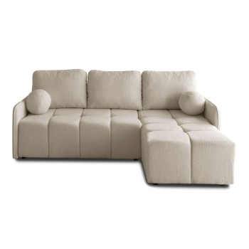 Ausziehbares Ecksofa GAMMA mit Schlaffunktion