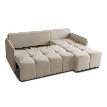 Ausziehbares Ecksofa GAMMA mit Schlaffunktion