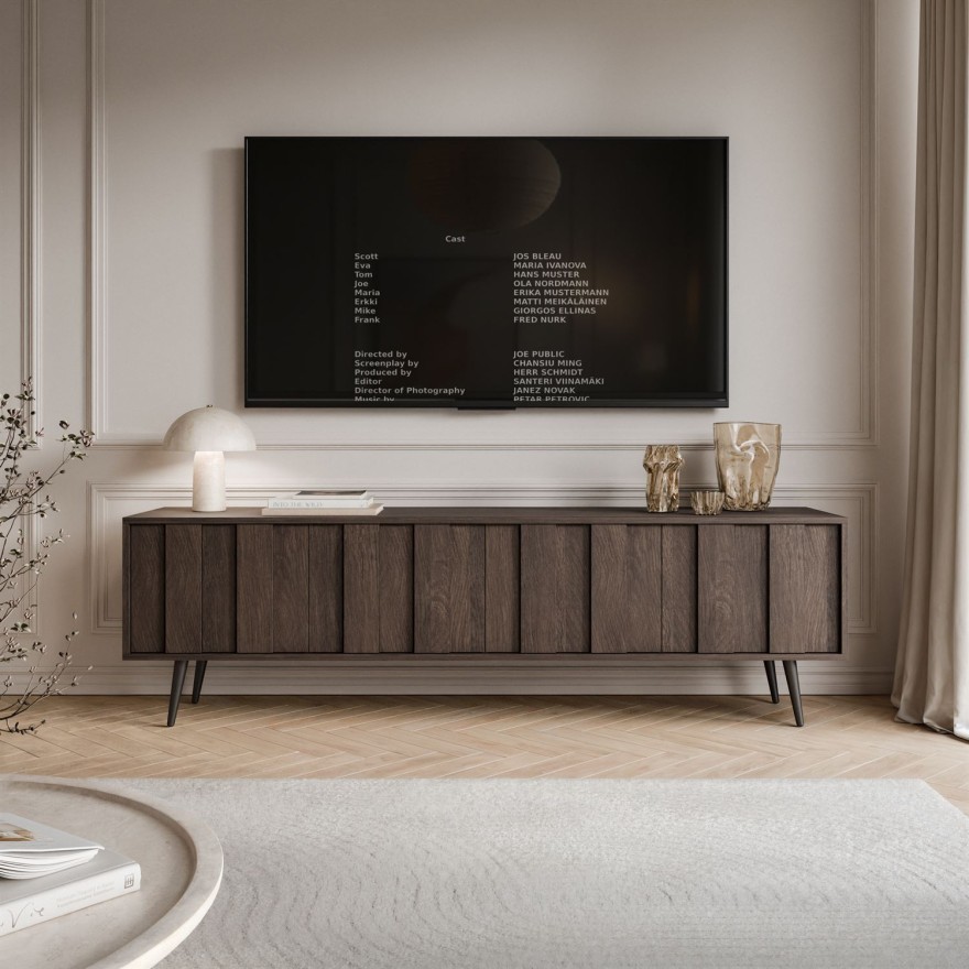 TV-Schrank ALMA mit LED-Beleuchtung