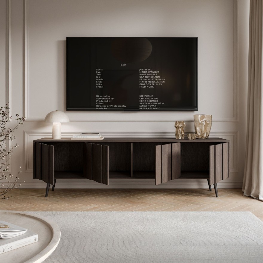 TV-Schrank ALMA mit LED-Beleuchtung