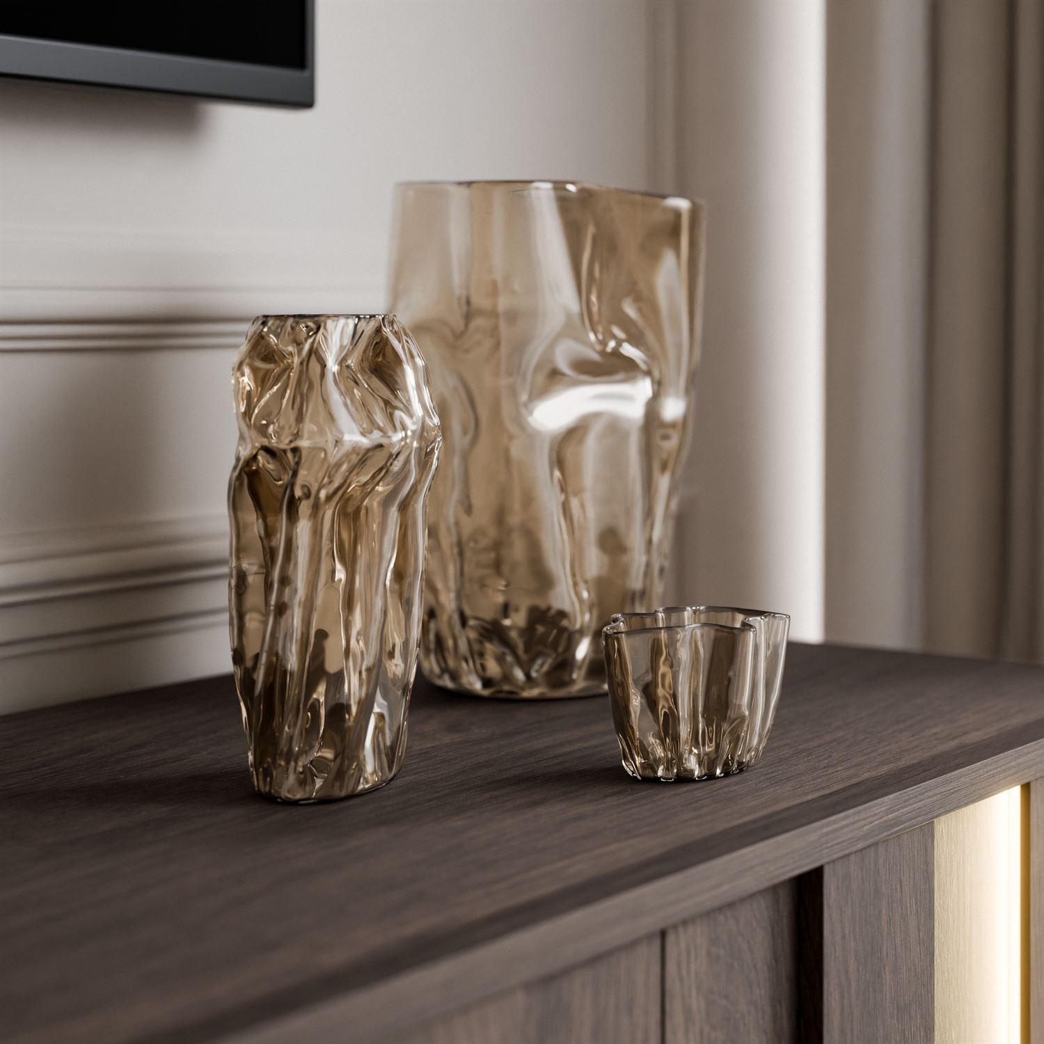 TV-Schrank ALMA mit LED-Beleuchtung