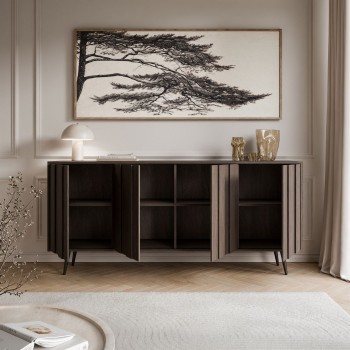 Kommode ALMA 4D mit LED-Beleuchtung