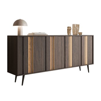 Kommode ALMA 4D mit LED-Beleuchtung