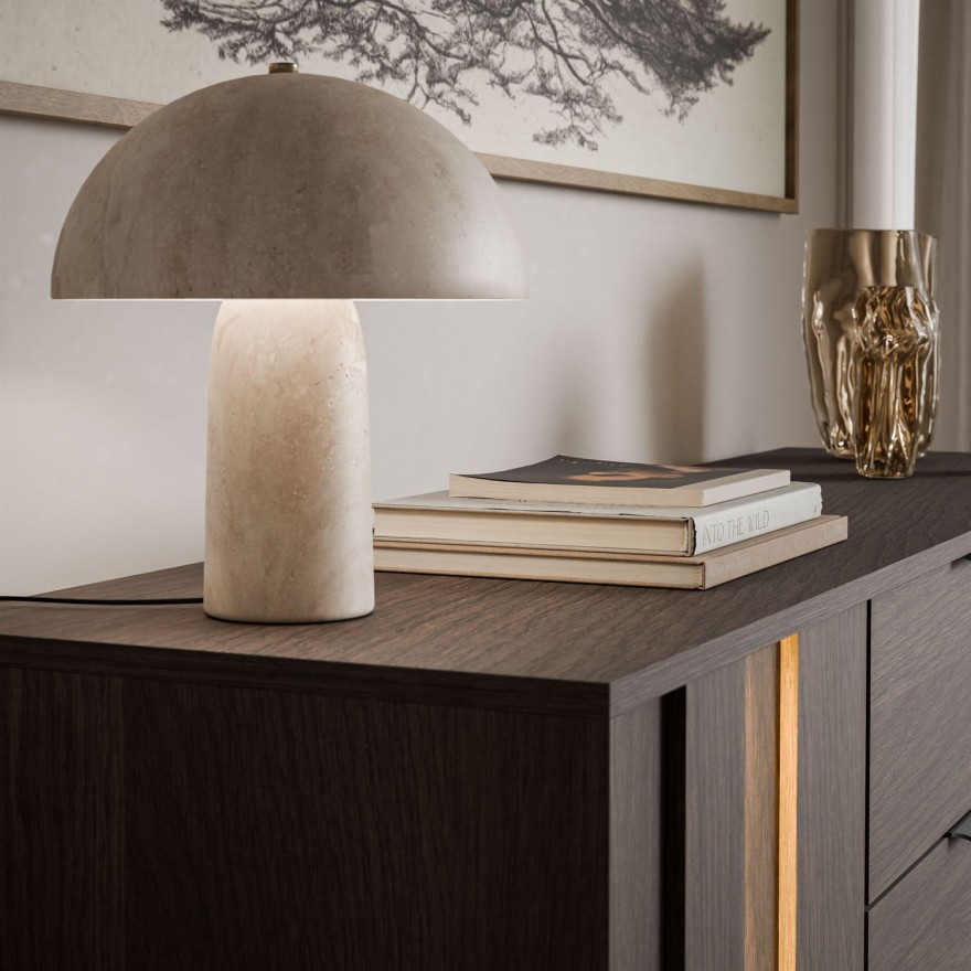 Kommode ALMA 2D3S mit LED-Beleuchtung