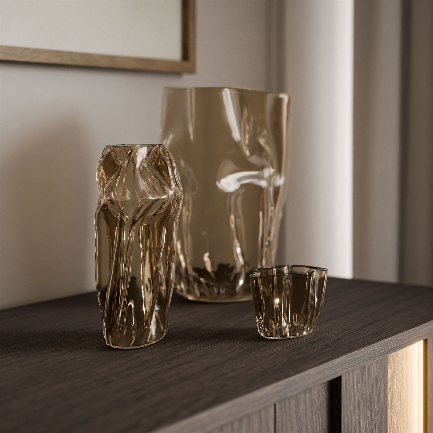 Kommode ALMA 2D3S mit LED-Beleuchtung