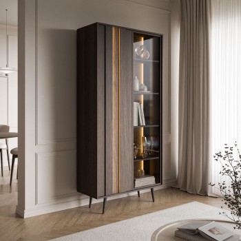 Vitrine ALMA mit LED-Beleuchtung