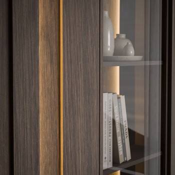 Vitrine ALMA mit LED-Beleuchtung