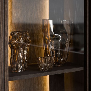 Vitrine ALMA mit LED-Beleuchtung